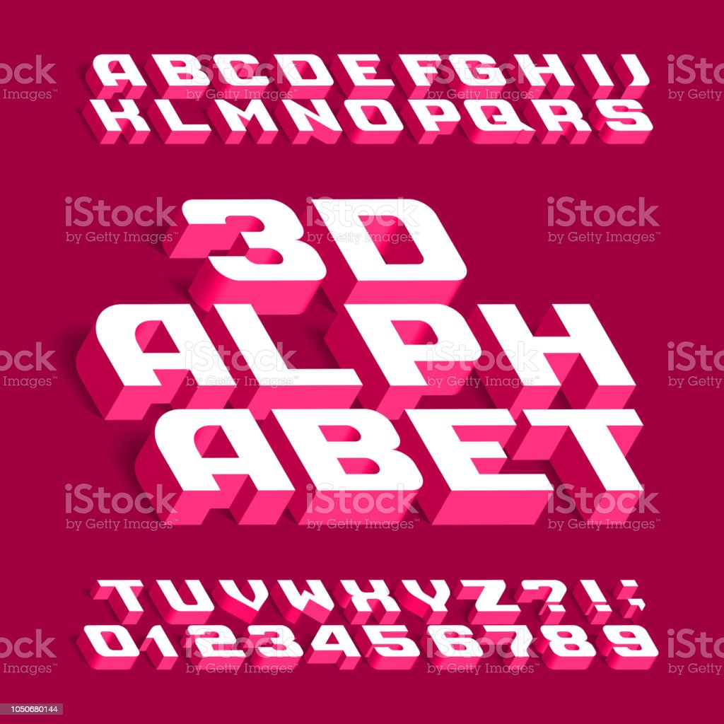 Detail Huruf Abjad 3 Dimensi Nomer 31