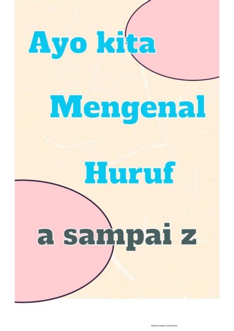 Detail Huruf Abjad A Sampai Z Nomer 32