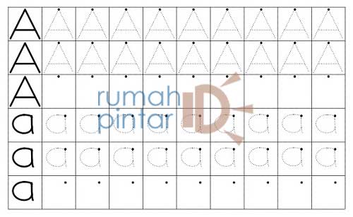 Detail Huruf Abjad Belajar Menulis Huruf Nomer 38