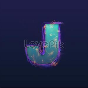 Detail Huruf Api Biru Nomer 2