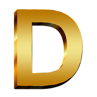 Detail Huruf D Variasi Nomer 25