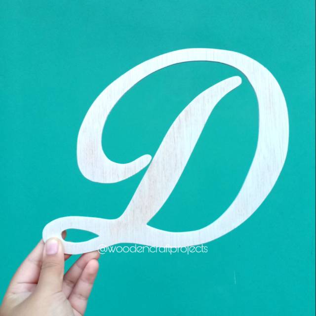 Detail Huruf D Variasi Nomer 5