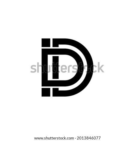 Detail Huruf D Variasi Nomer 9