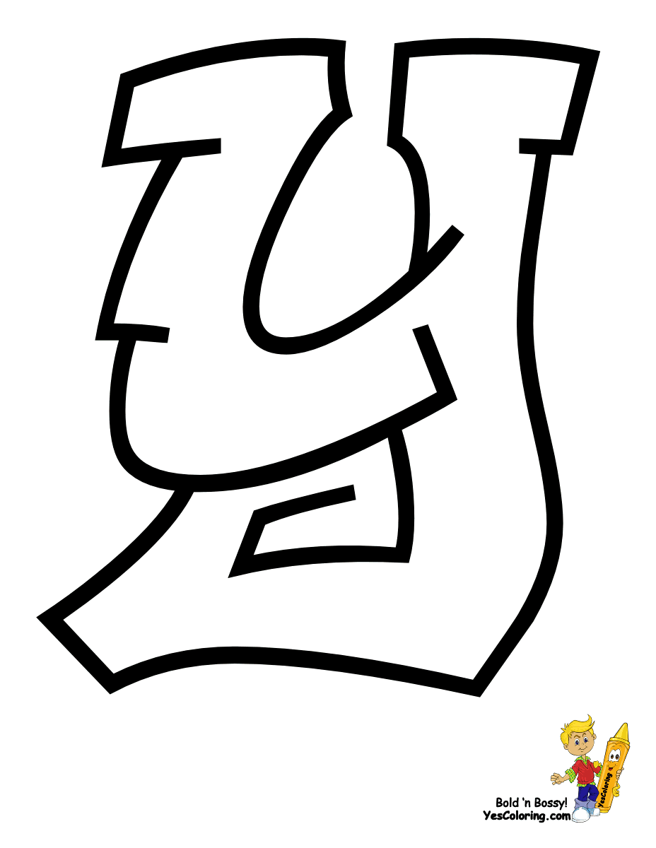 Detail Huruf Grafiti R Nomer 25