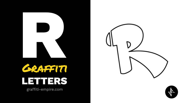 Detail Huruf Grafiti R Nomer 31