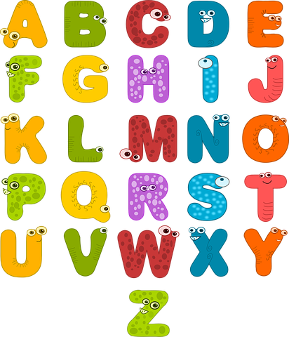 Detail Huruf Huruf Alfabet Nomer 12