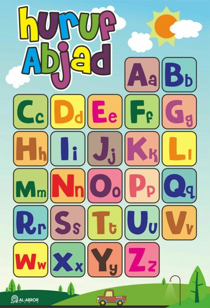 Detail Huruf Huruf Alfabet Nomer 25