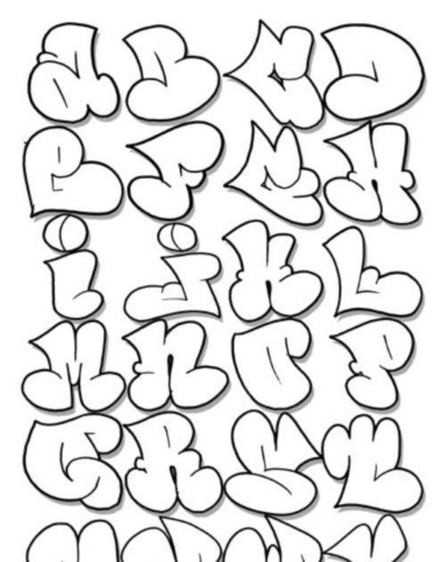 Detail Huruf Huruf Grafiti Dari A Sampai Z Nomer 38