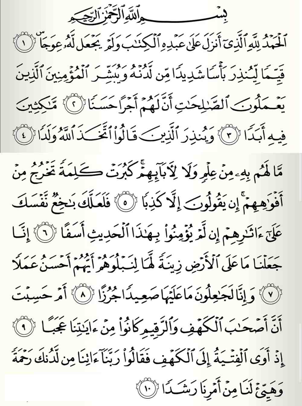 Detail Huruf Latin Surat Al Kahfi Nomer 2