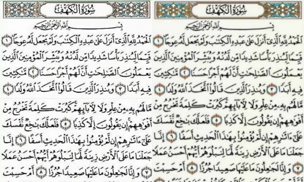 Detail Huruf Latin Surat Al Kahfi Nomer 42