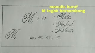 Detail Huruf M Besar Nomer 25