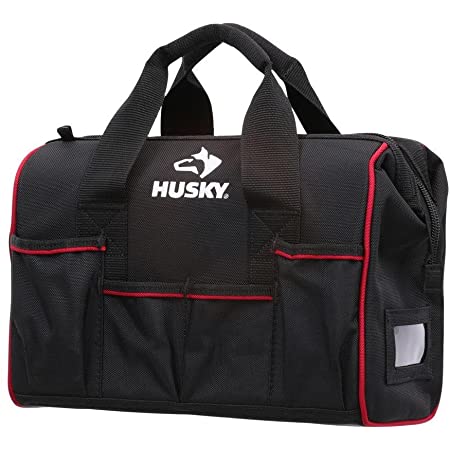 Husky 14 In Large Mouth Tool Bag - KibrisPDR