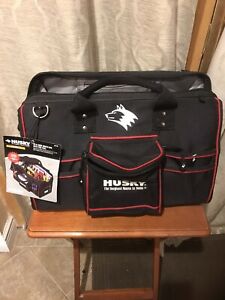 Detail Husky 18 In Large Mouth Tool Bag With Tool Wall Nomer 55