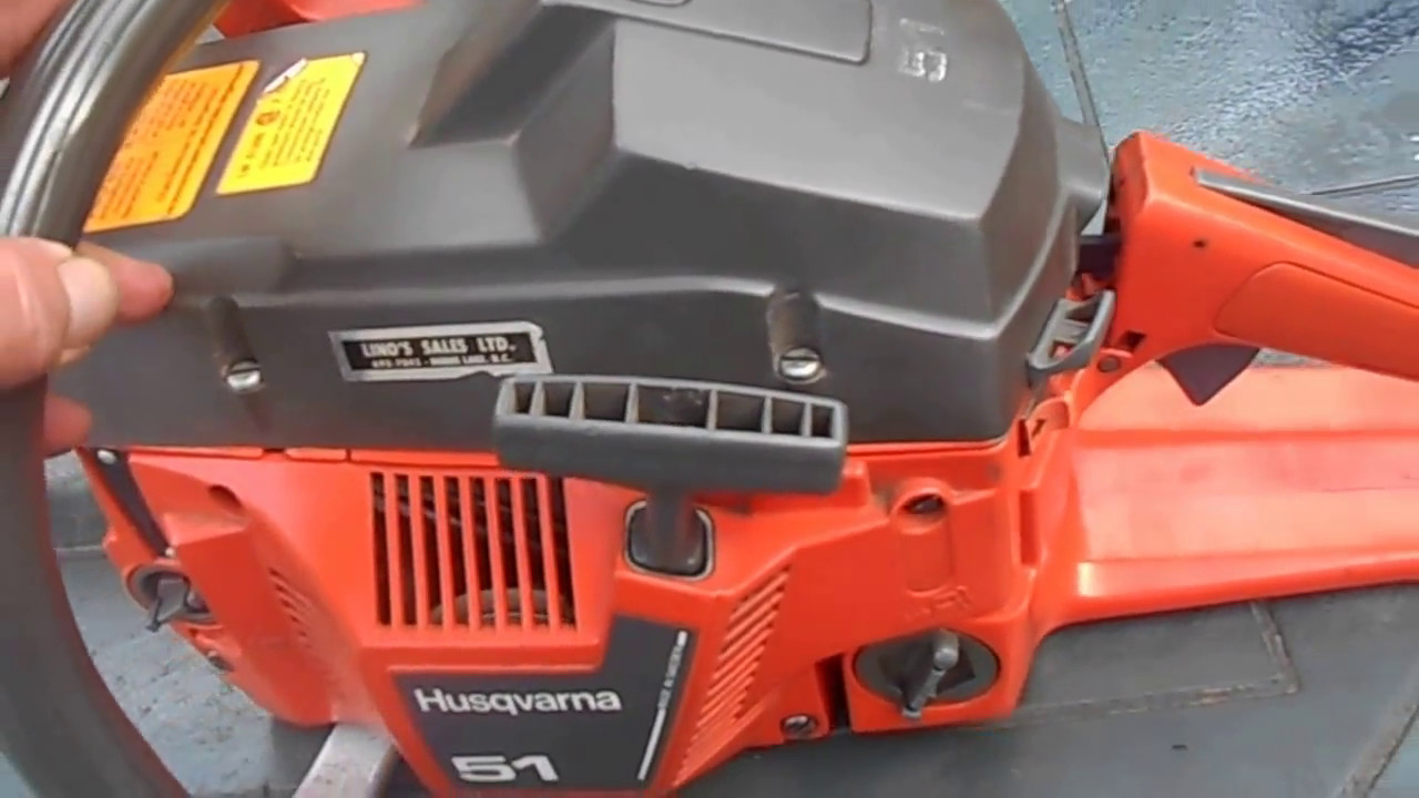 Detail Husky 51 Chainsaw Nomer 16