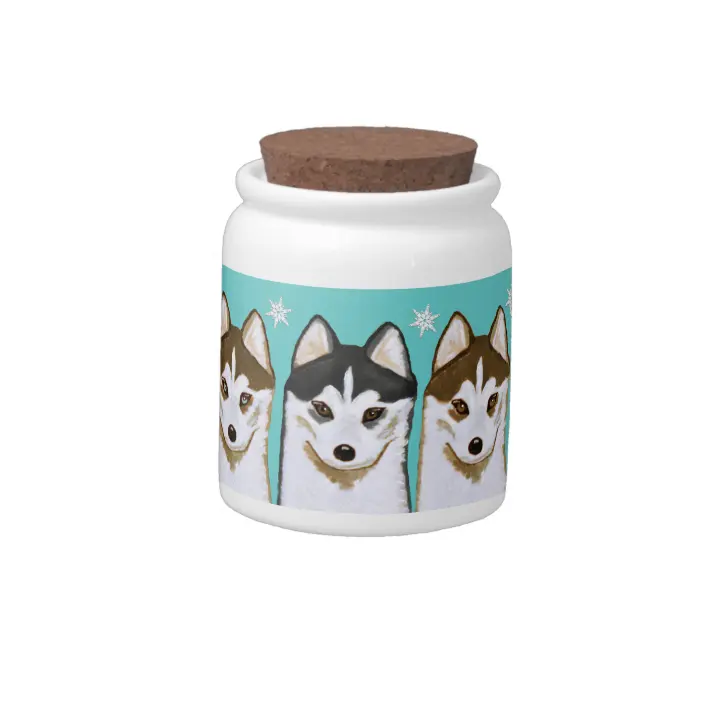 Detail Husky Cookie Jar Nomer 6