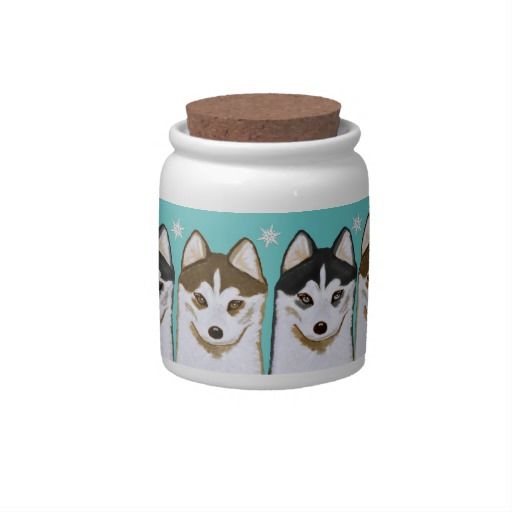 Detail Husky Cookie Jar Nomer 9