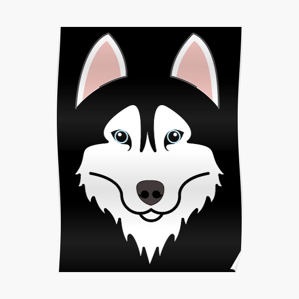 Detail Husky Face Clipart Nomer 28