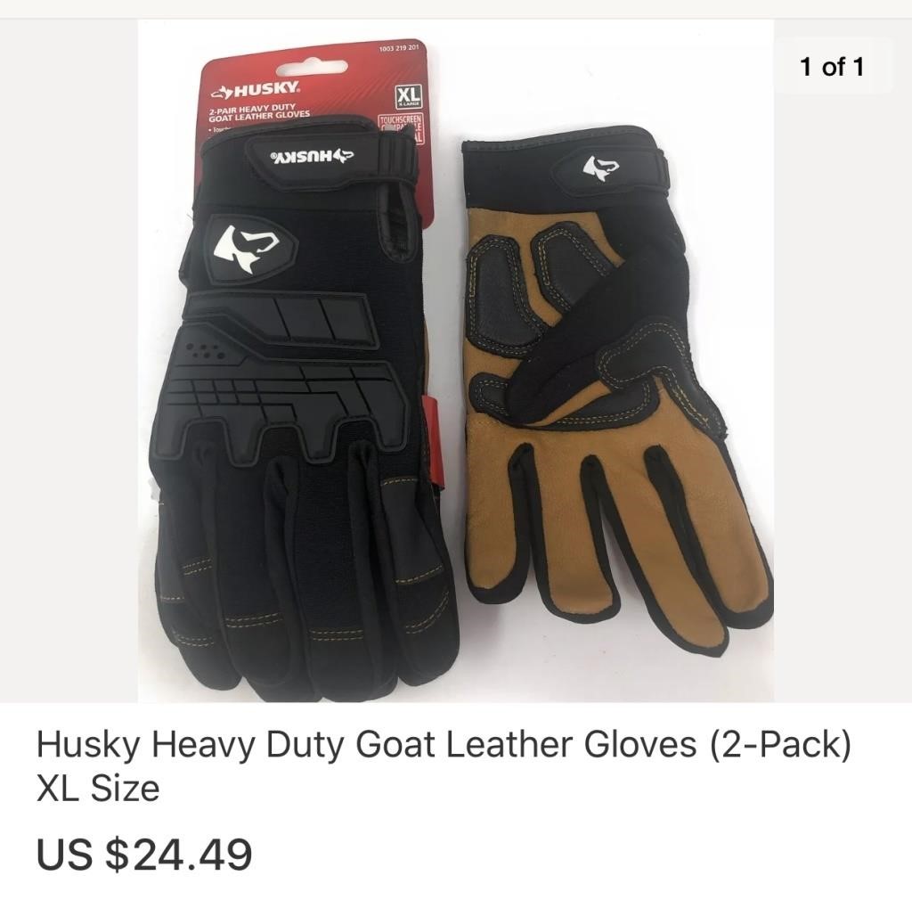 Detail Husky Goat Leather Gloves Nomer 21