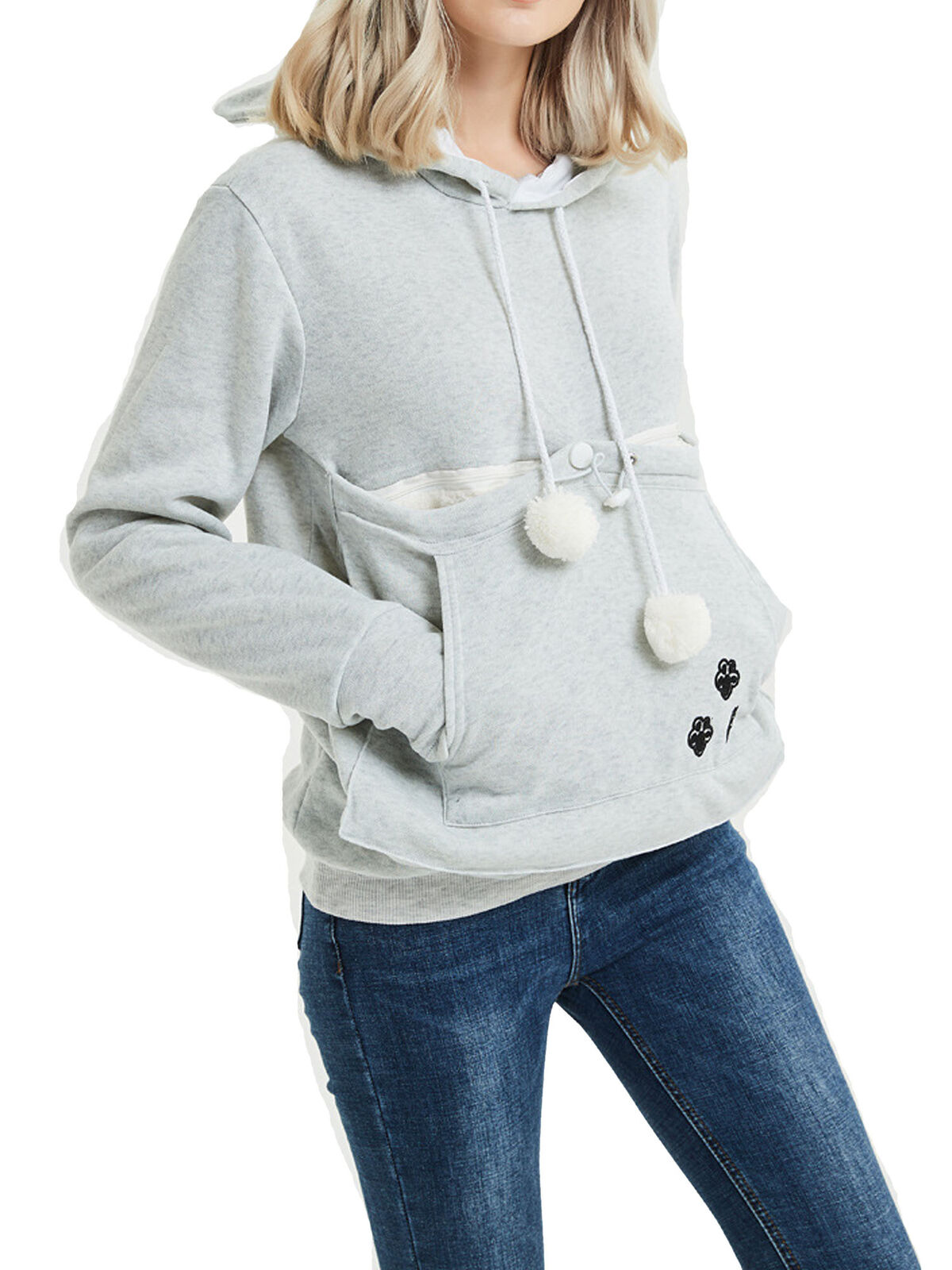 Detail Husky Hoodie With Ears Nomer 20