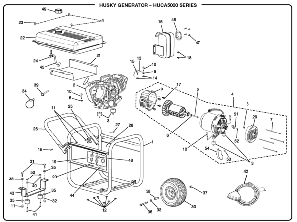 Detail Husky Subaru Generator Nomer 49