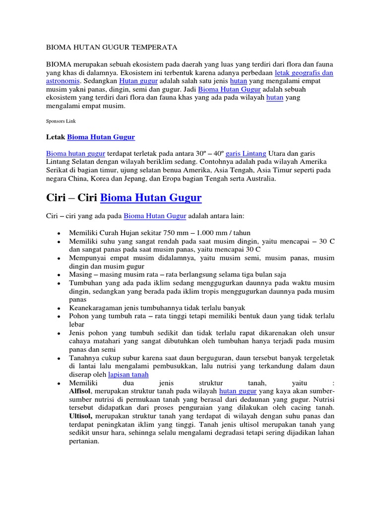 Detail Hutan Gugur Temperata Nomer 38