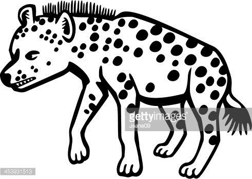 Detail Hyena Clipart Nomer 35