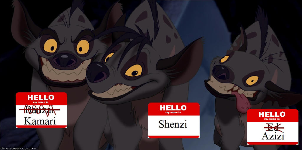Detail Hyena Names From Lion King Koleksi Nomer 6