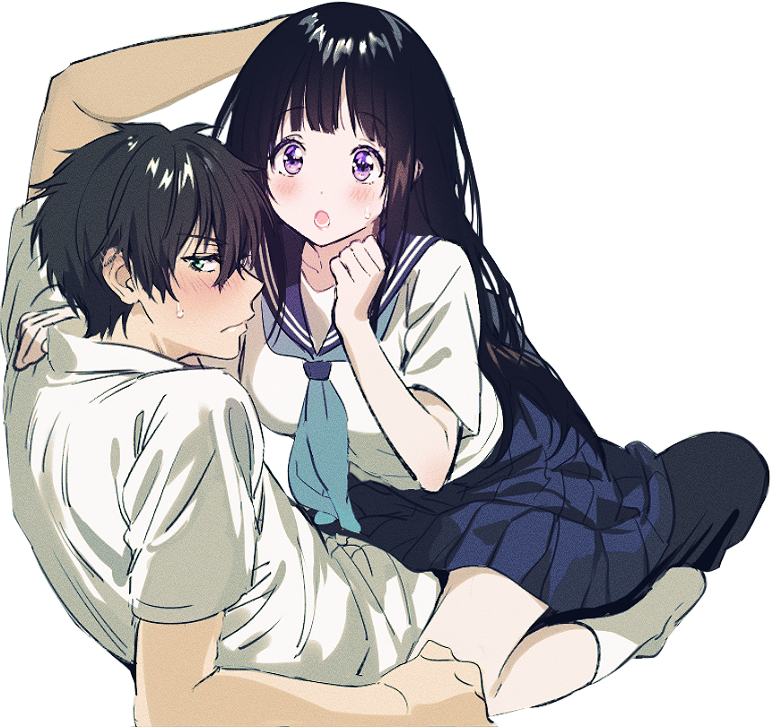 Detail Hyouka Oreki And Chitanda Nomer 35