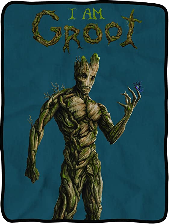 Detail I Am Groot Blanket Nomer 3