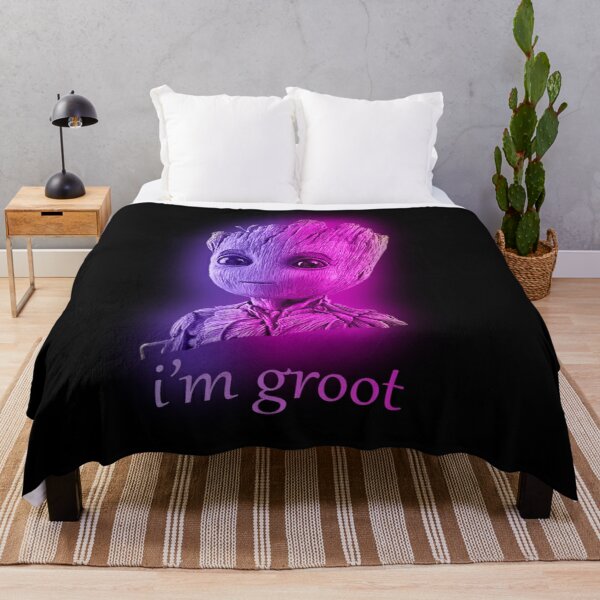 Detail I Am Groot Blanket Nomer 47