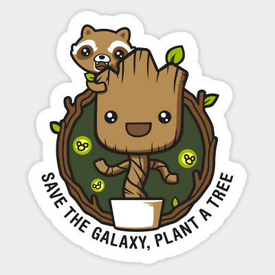 Detail I Am Groot Sticker Nomer 13