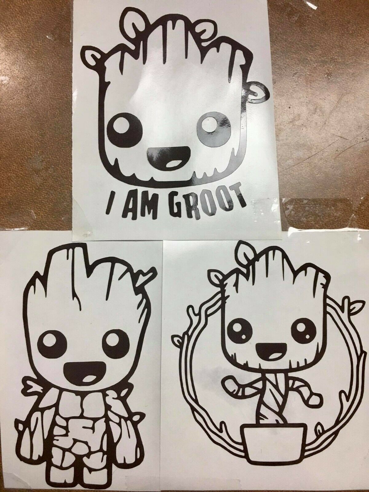 Detail I Am Groot Sticker Nomer 16