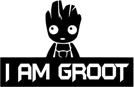 Detail I Am Groot Sticker Nomer 20