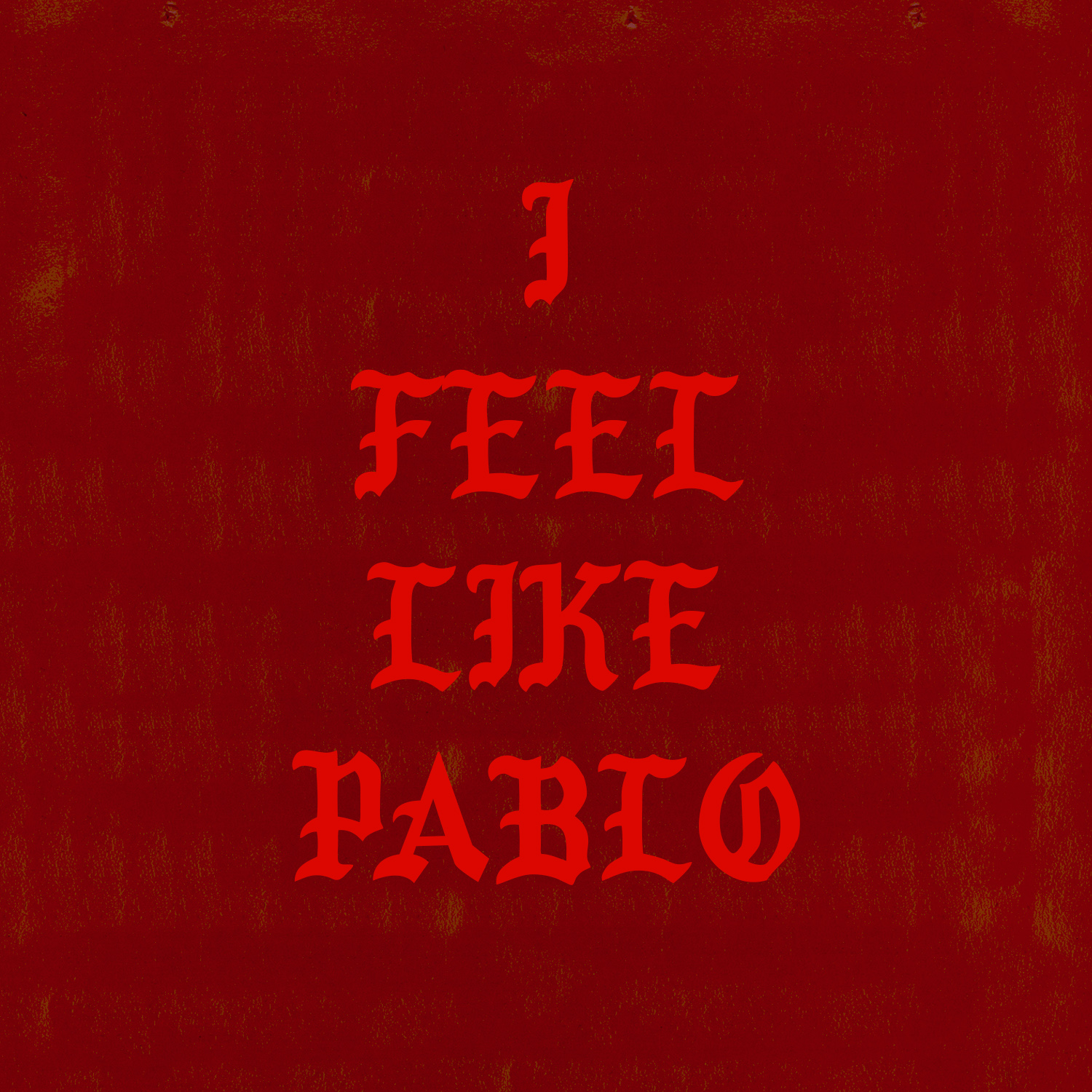 Detail I Feel Like Pablo Logo Nomer 3