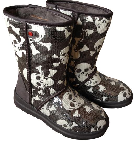 Detail I Heart Uggs Skulls Nomer 12