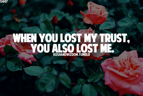 Detail I Lost My Trust In You Quotes Nomer 12