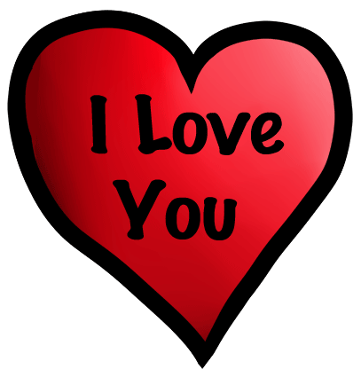 Detail I Love U Clipart Nomer 16