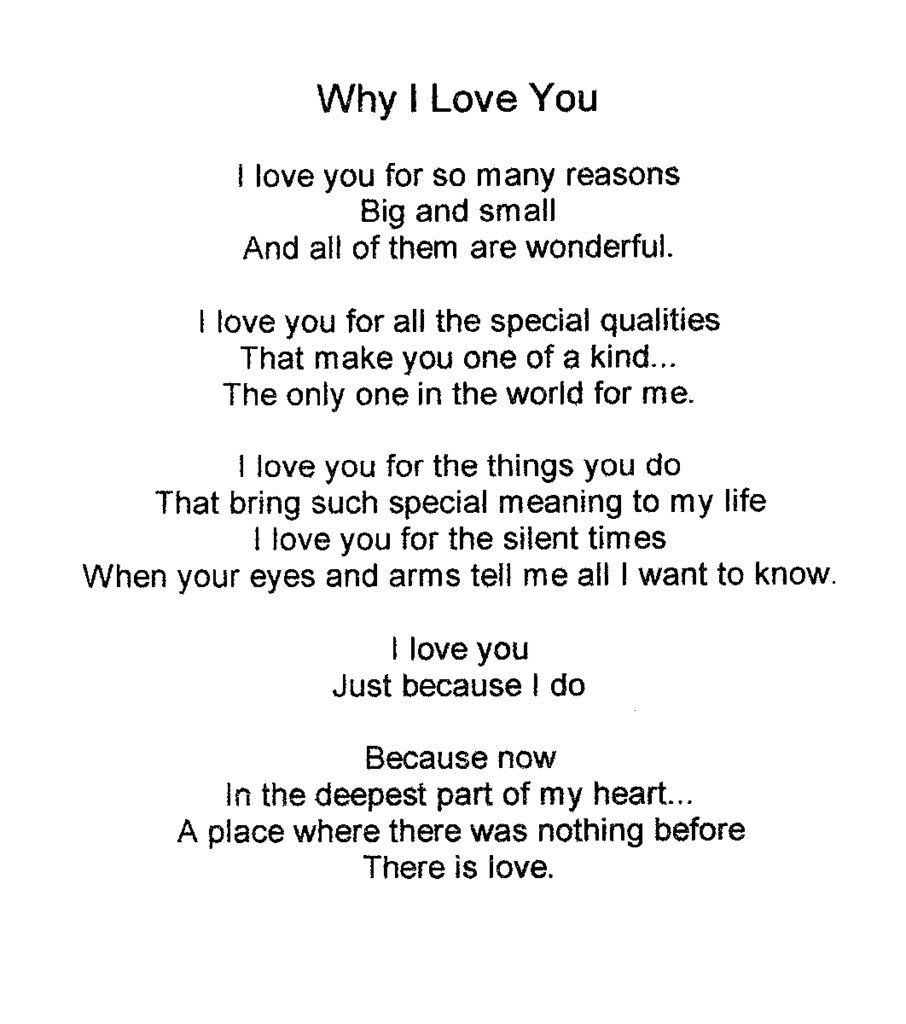 Detail I Love You Because Quotes For Him Nomer 7