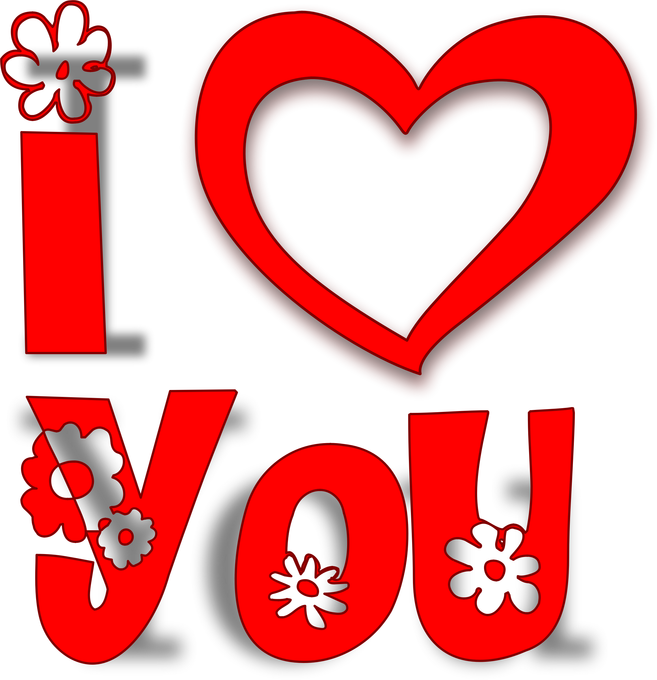 Detail I Love You Clipart Nomer 2