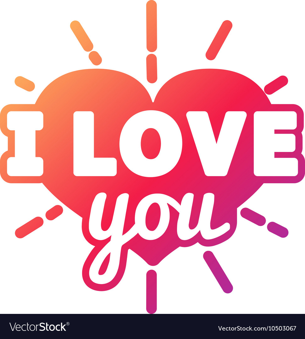 Detail I Love You Logo Nomer 2