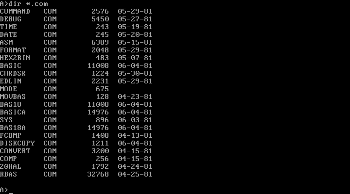 Detail Ibm Pc Dos Nomer 30