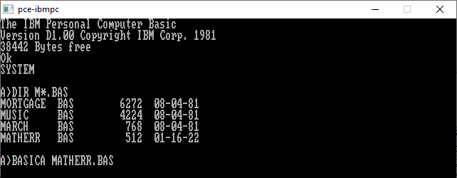 Detail Ibm Pc Dos Nomer 36