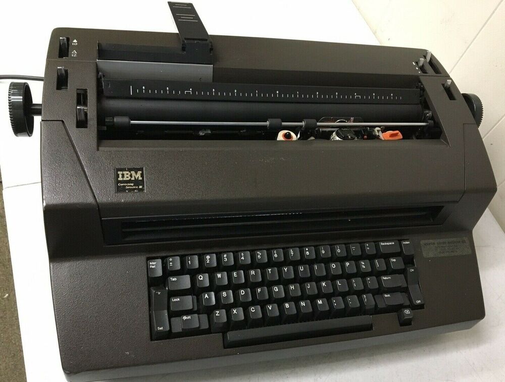 Detail Ibm Typewriter Ebay Nomer 24