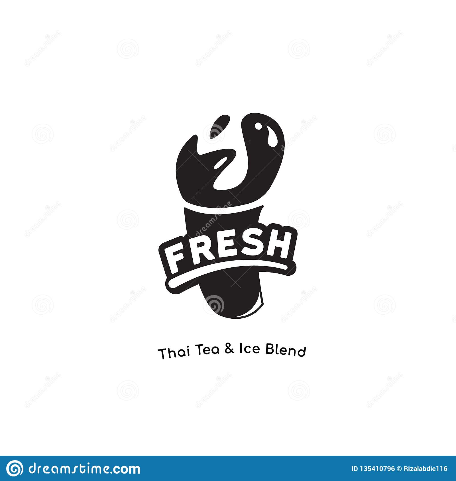 Detail Ice Blended Logo Nomer 29