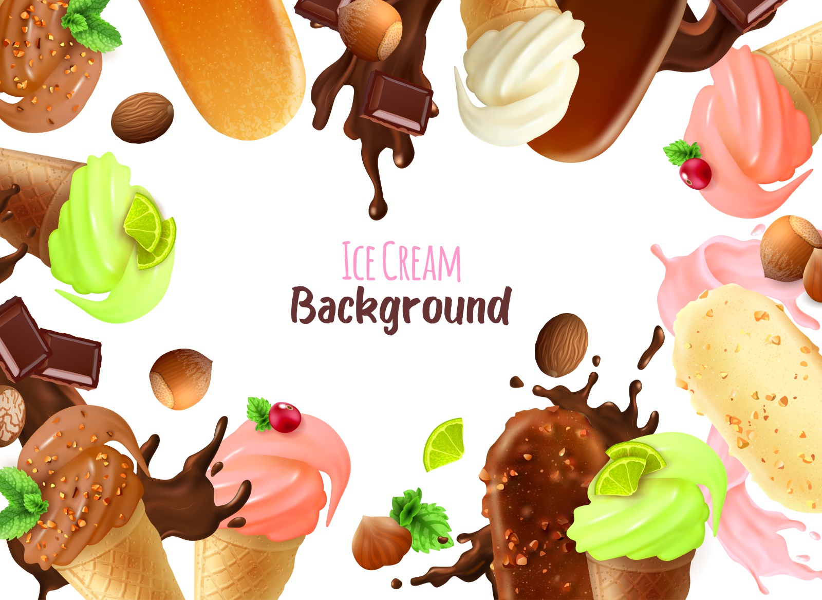 Detail Ice Cream Background Nomer 4