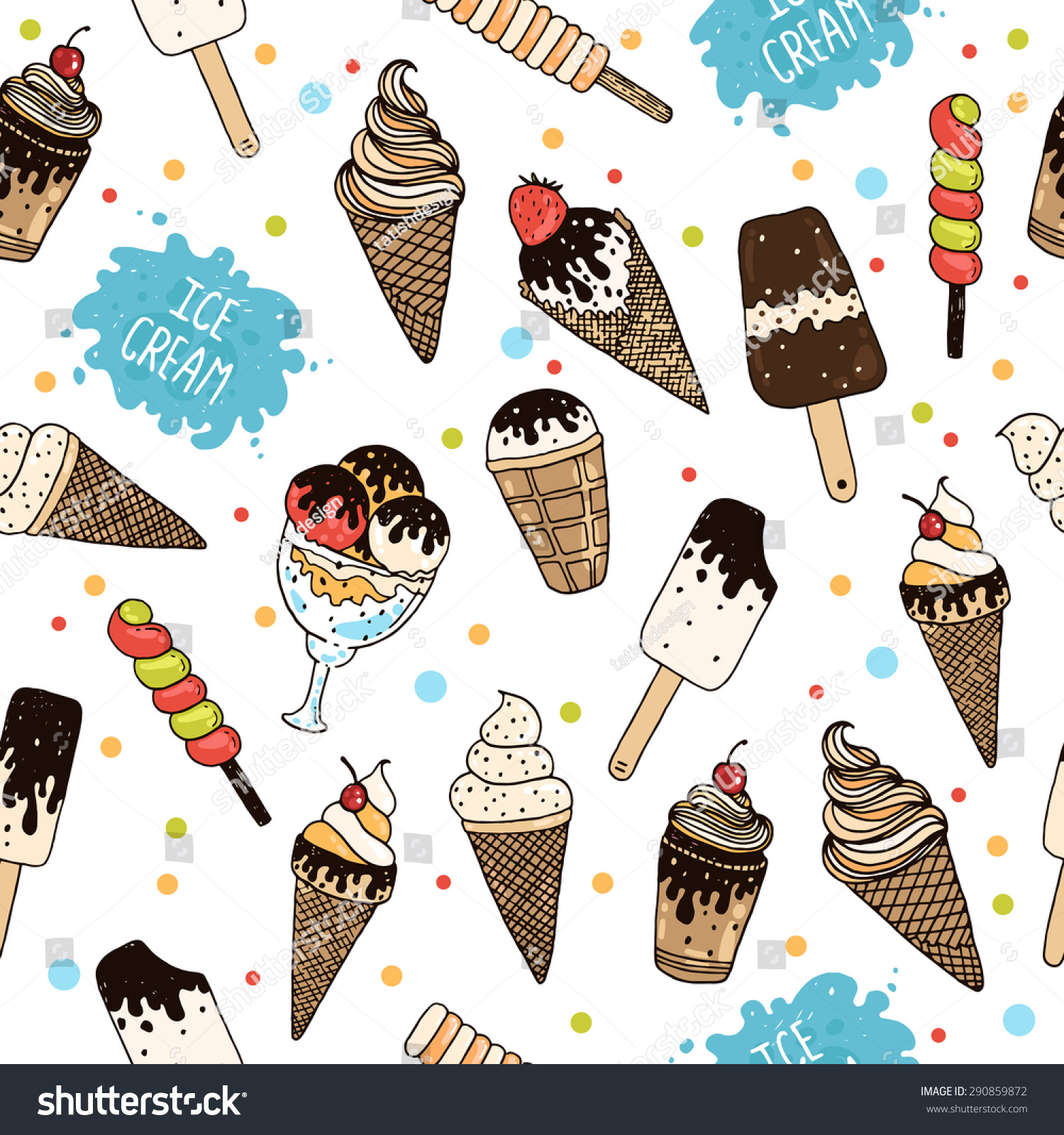 Detail Ice Cream Background Nomer 51