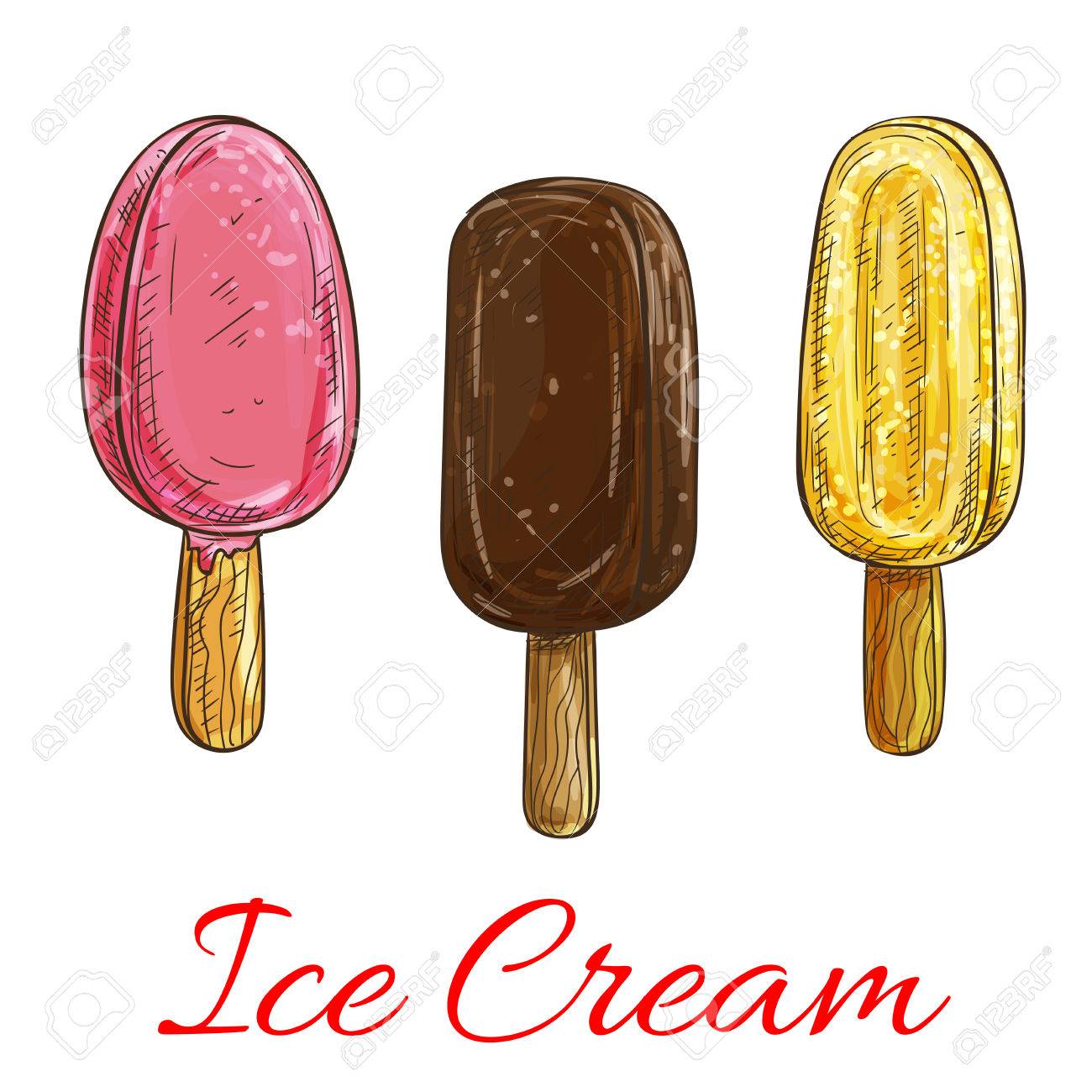 Detail Ice Cream Bar Clipart Nomer 44