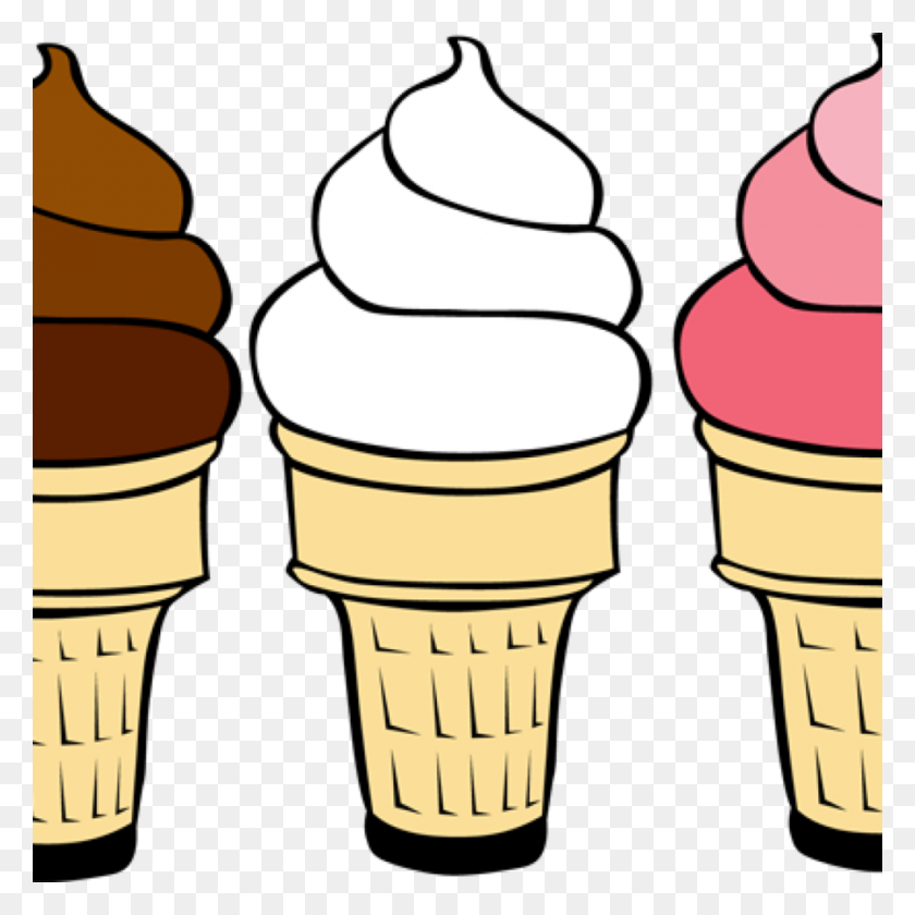 Detail Ice Cream Cone Black And White Clipart Nomer 44