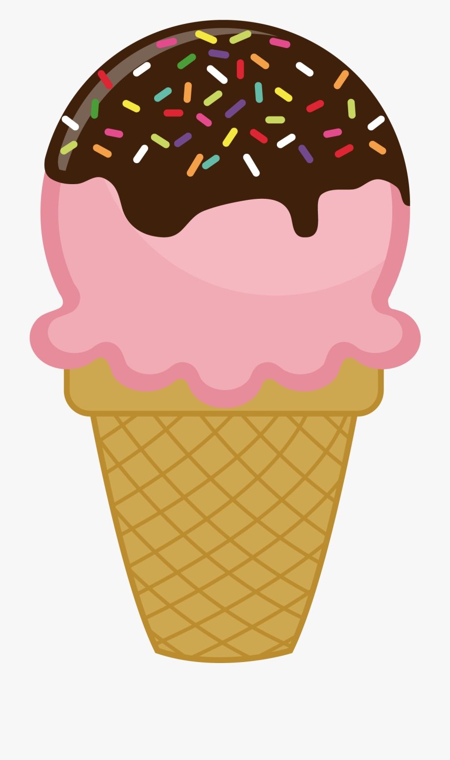 Detail Ice Cream Cone Clip Art Free Nomer 3