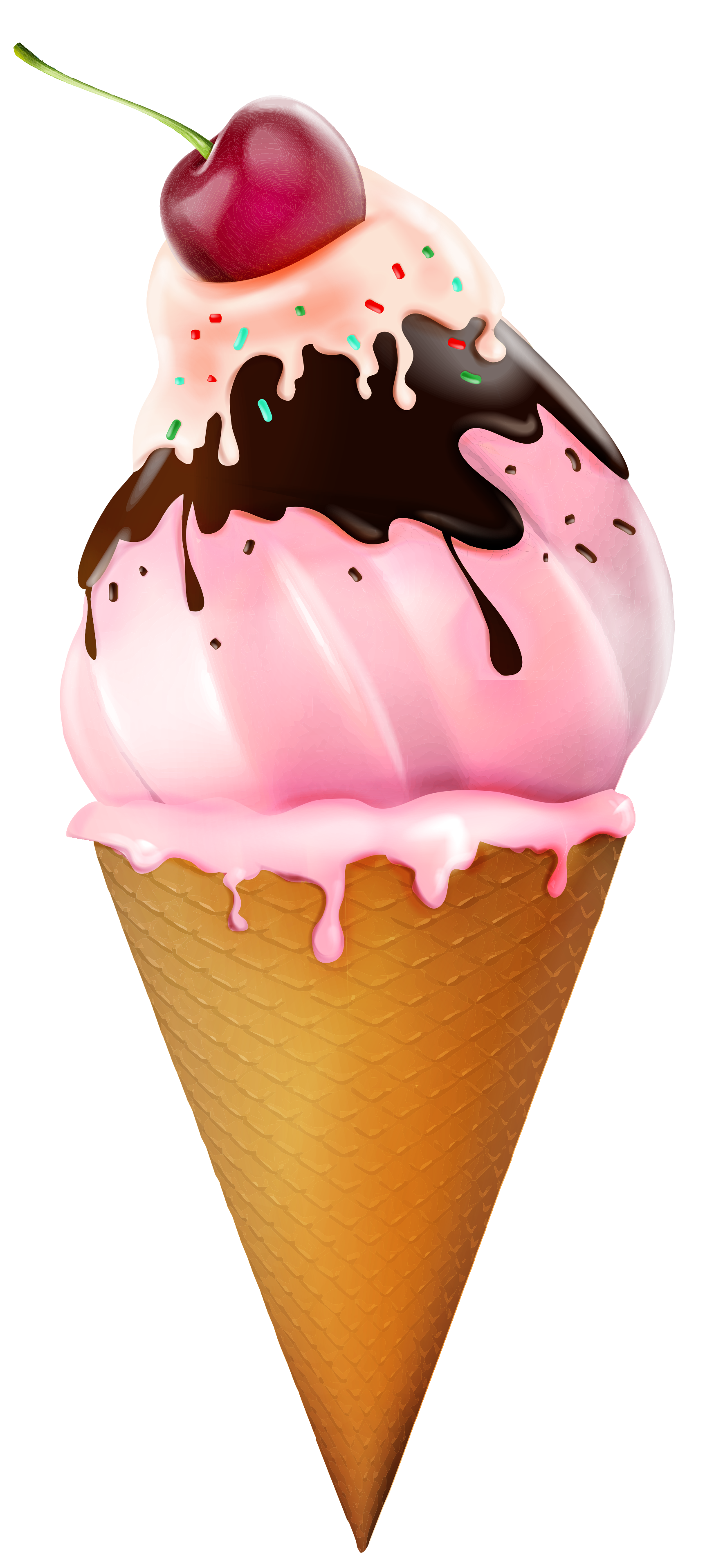 Detail Ice Cream Cone Clip Art Free Nomer 39